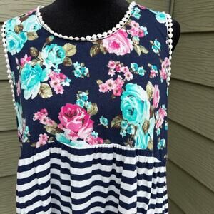 FILLY FLAIR women’s XL tank top style blouse